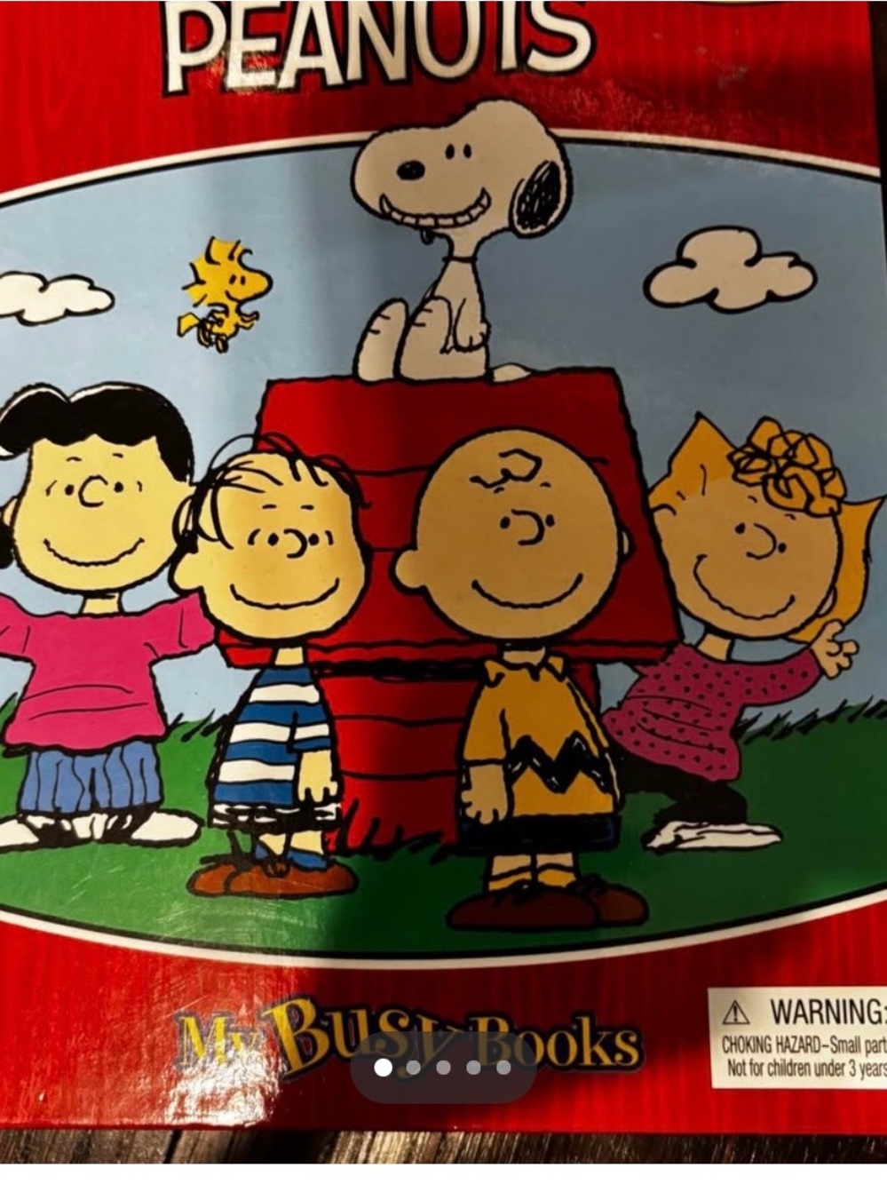 Peanuts My Busy Books
Storybook with 10 Figurines...